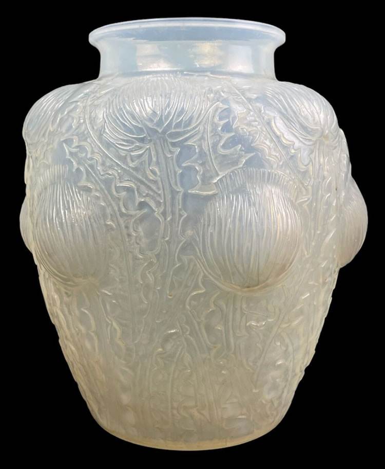 R. Lalique Domremy Vase