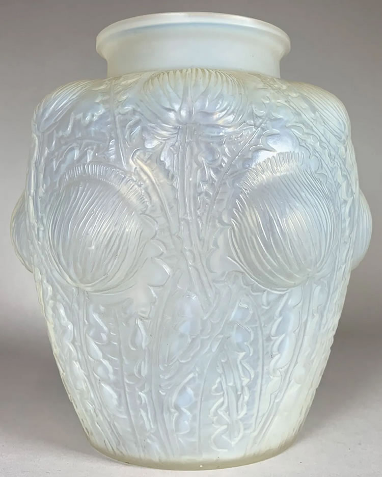R. Lalique Domremy Vase