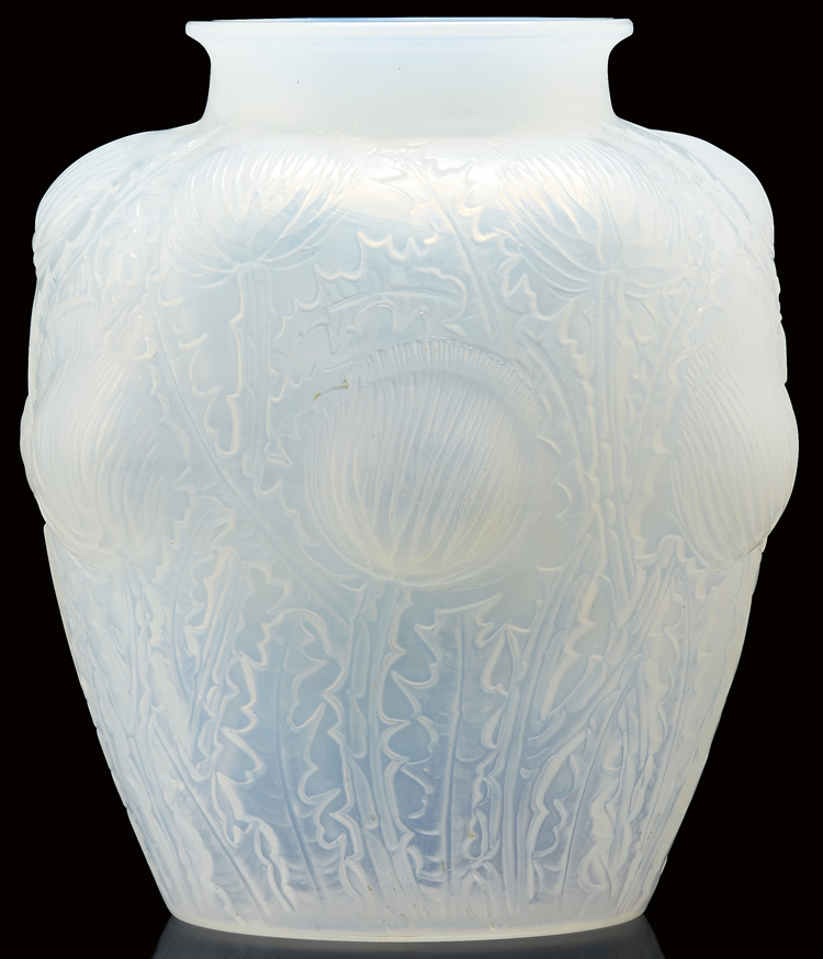 R. Lalique Domremy Vase