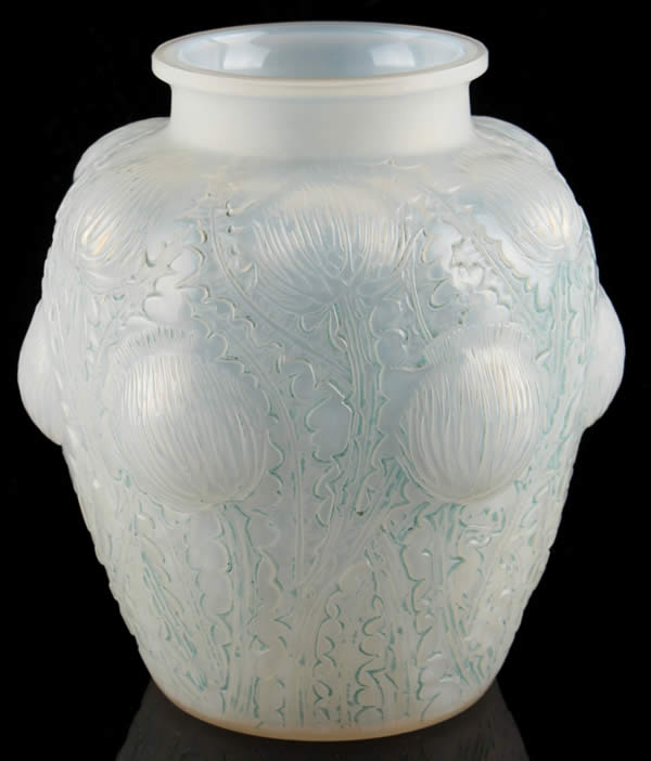 R. Lalique Domremy Vase
