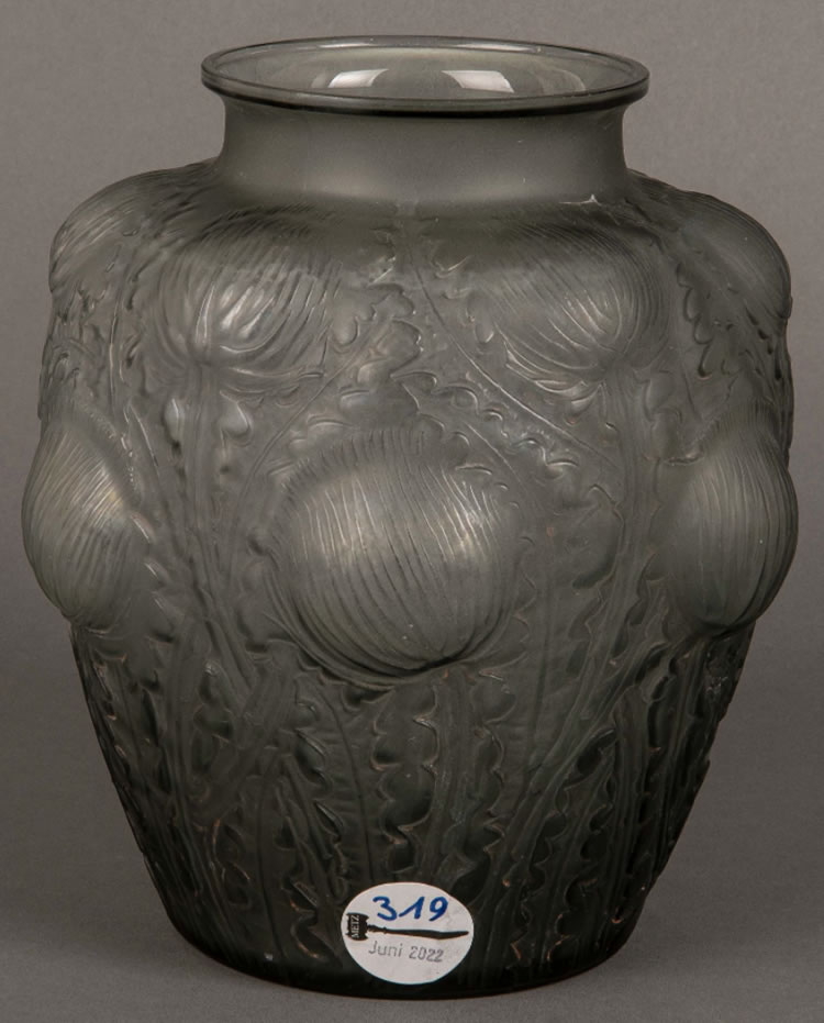 R. Lalique Domremy Vase