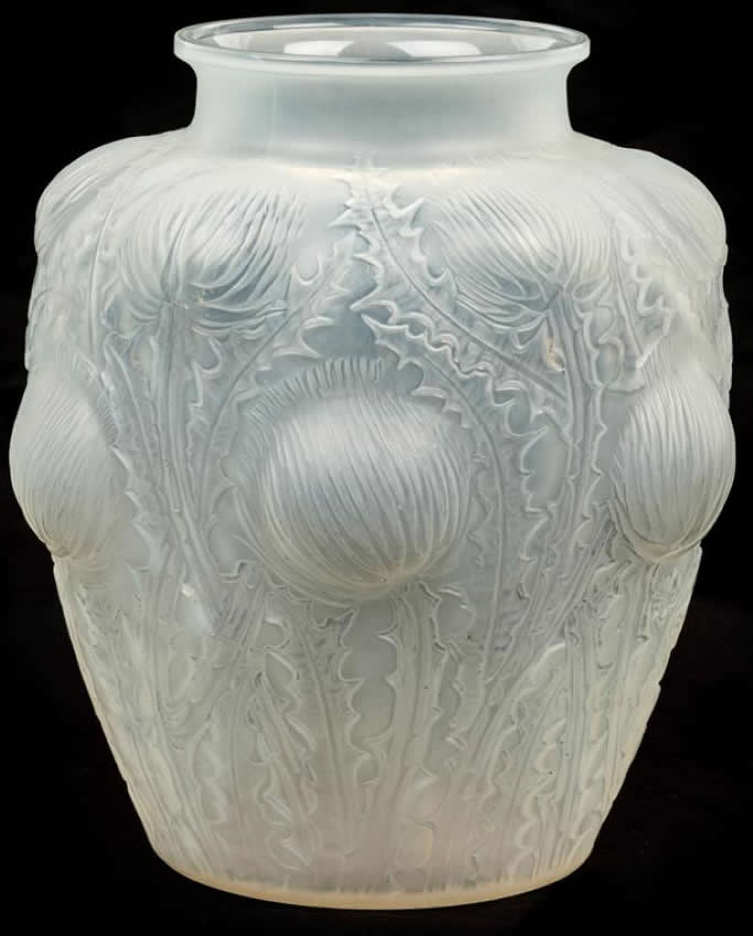 R. Lalique Domremy Vase