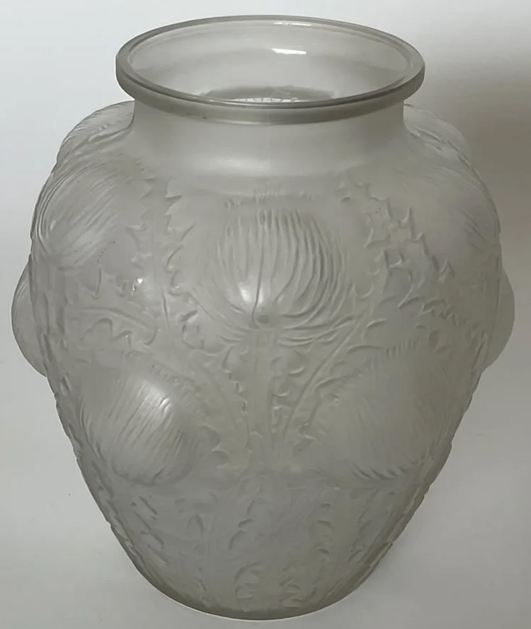 R. Lalique Domremy Vase