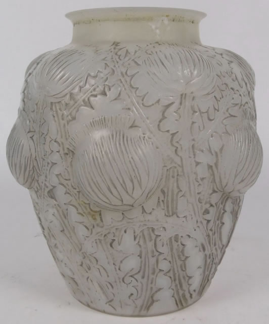 R. Lalique Domremy Vase