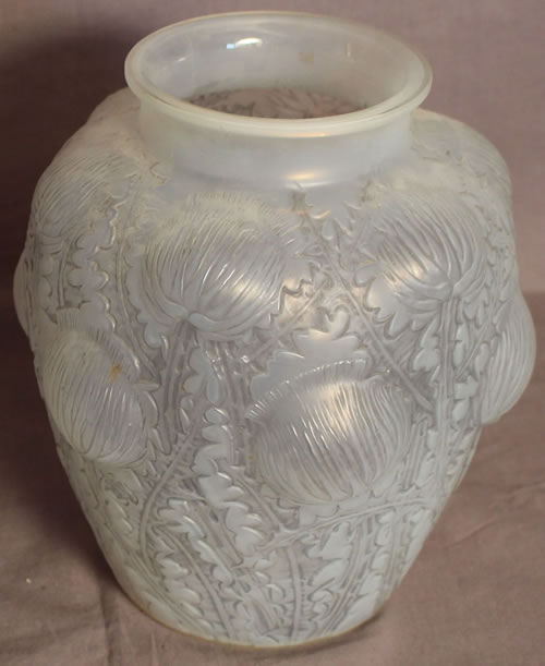R. Lalique Domremy Vase