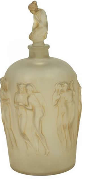 R. Lalique Douze Figurines Avec Bouchon Figurine Vase