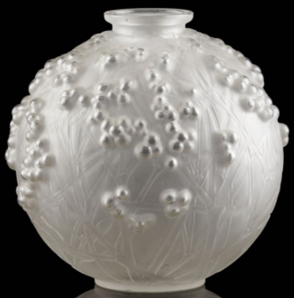 R. Lalique Druide Vase
