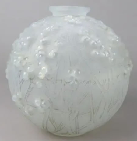 R. Lalique Druide Vase