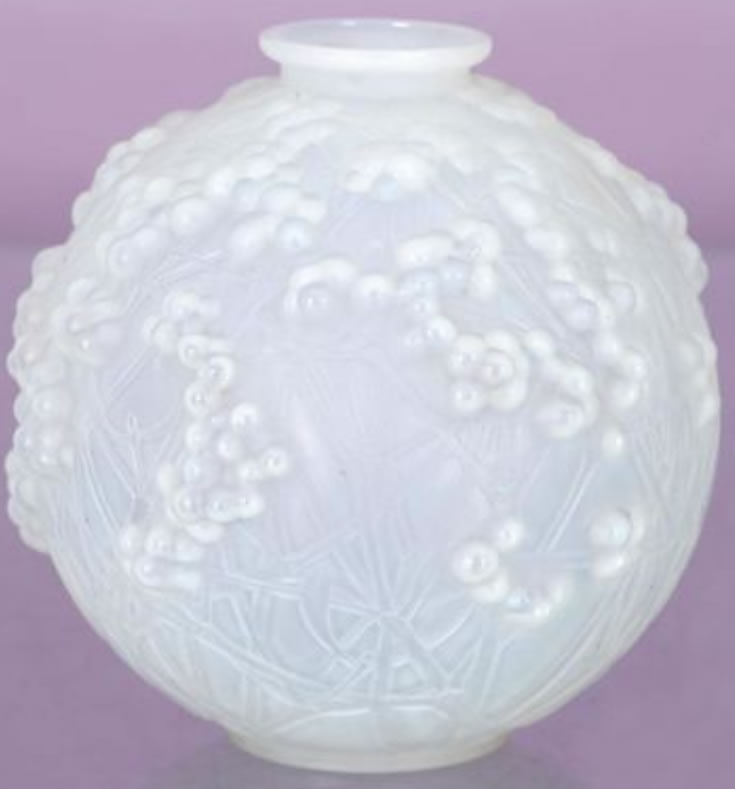 R. Lalique Druide Vase