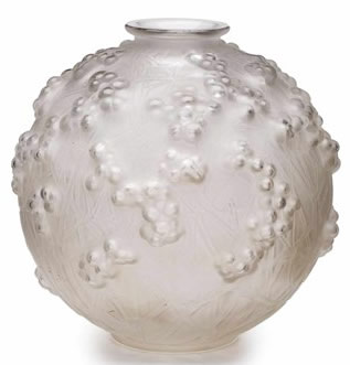 R. Lalique Druide Vase