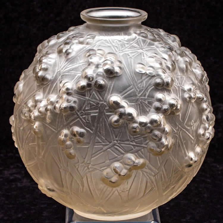 R. Lalique Druide Vase