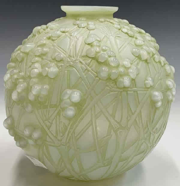 R. Lalique Druide Vase
