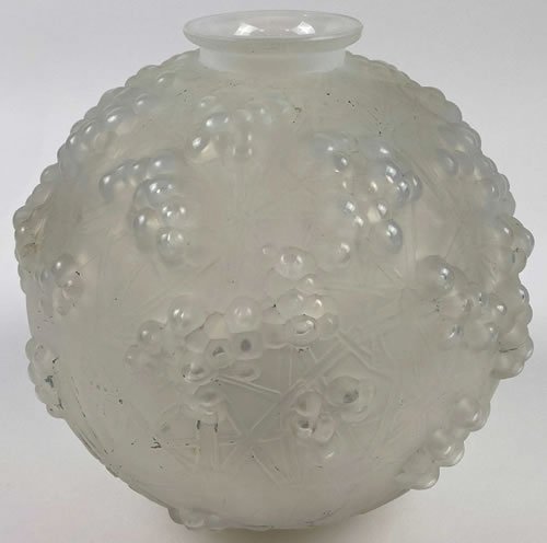 R. Lalique Druide Vase