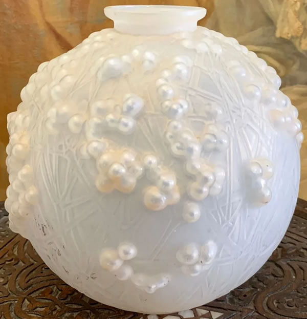 R. Lalique Druide Vase