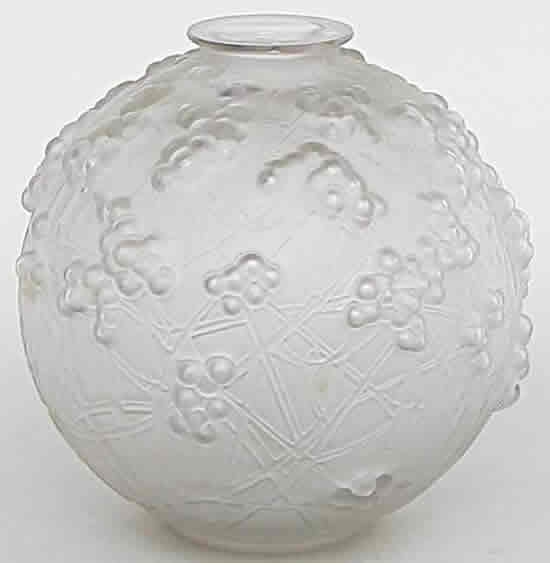 R. Lalique Druide Vase