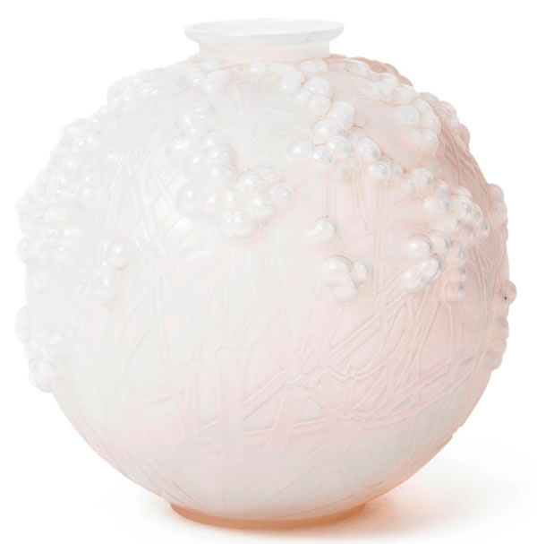 R. Lalique Druide Vase