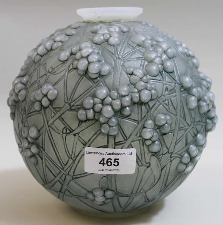 R. Lalique Druide Vase