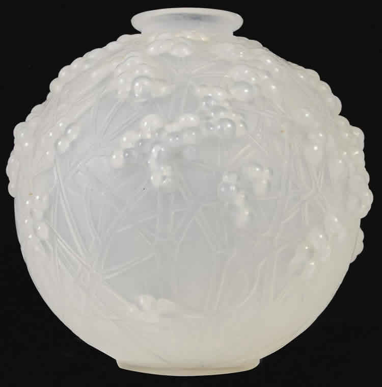 R. Lalique Druide Vase