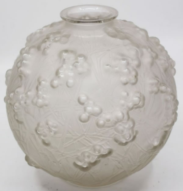 R. Lalique Druide Vase