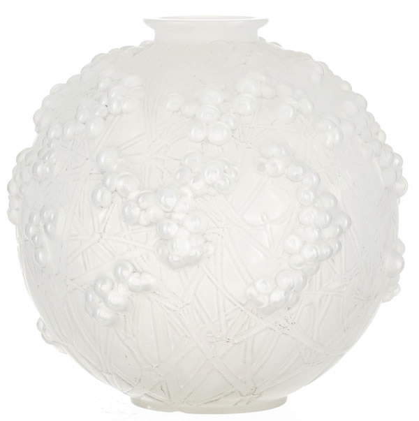 R. Lalique Druide Vase