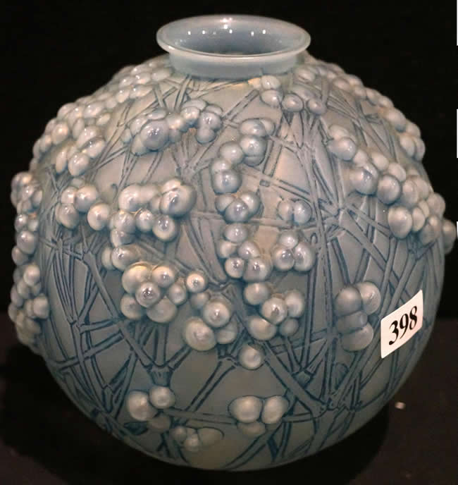 R. Lalique Druide Vase