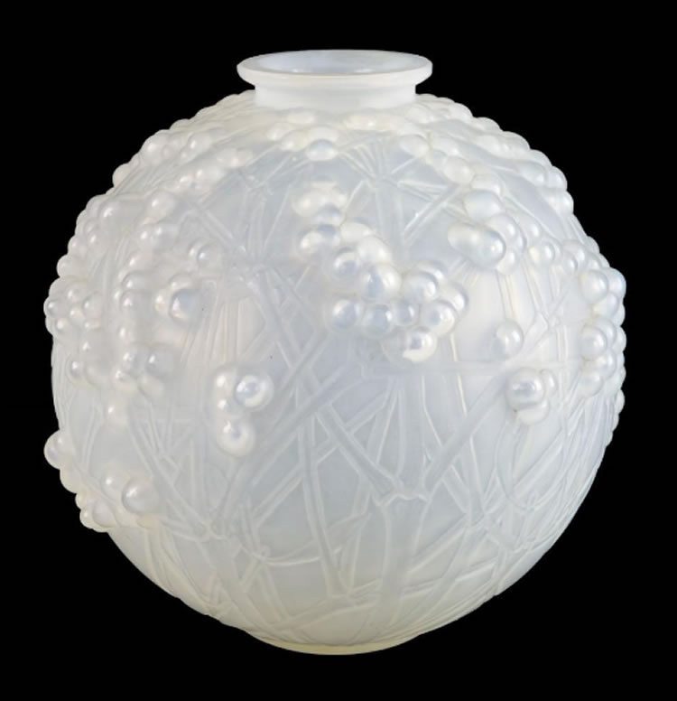 R. Lalique Druide Vase