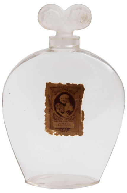 R. Lalique Eau De Cologne Arys Perfume Bottle