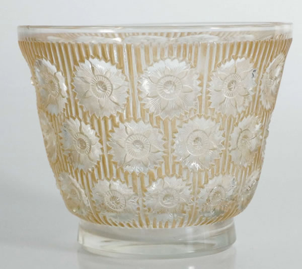 R. Lalique Edelweiss Vase