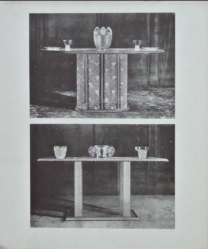 Rene Lalique Encyclopedie des metiers d'art Editions Albert Morance 1929 Planche 22 Planche