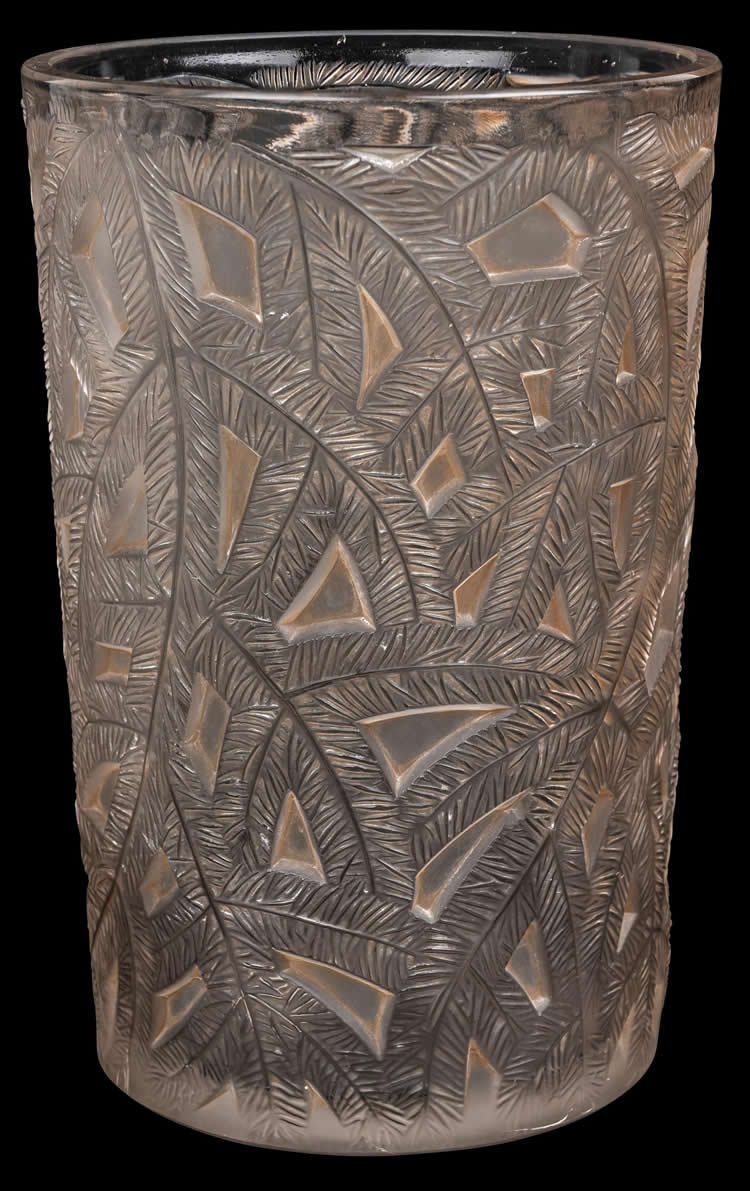R. Lalique Epicea Vase