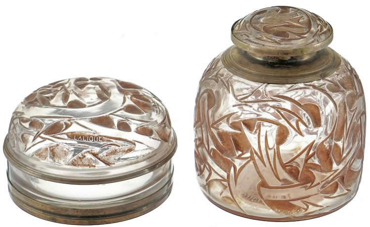 R. Lalique Epines Garniture De Toilette