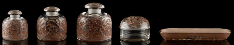 R. Lalique Epines Garniture De Toilette