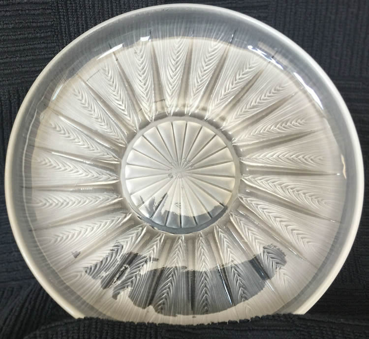 Rene Lalique Epis Plate 