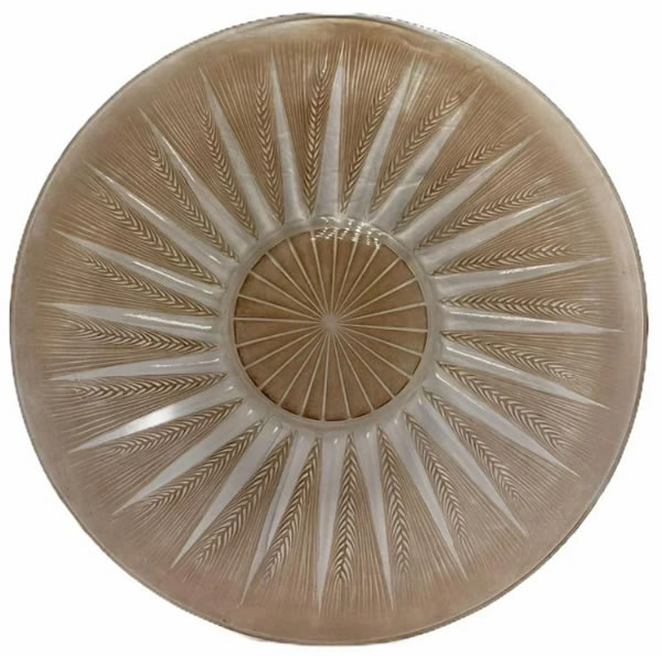 Rene Lalique Epis Plate 