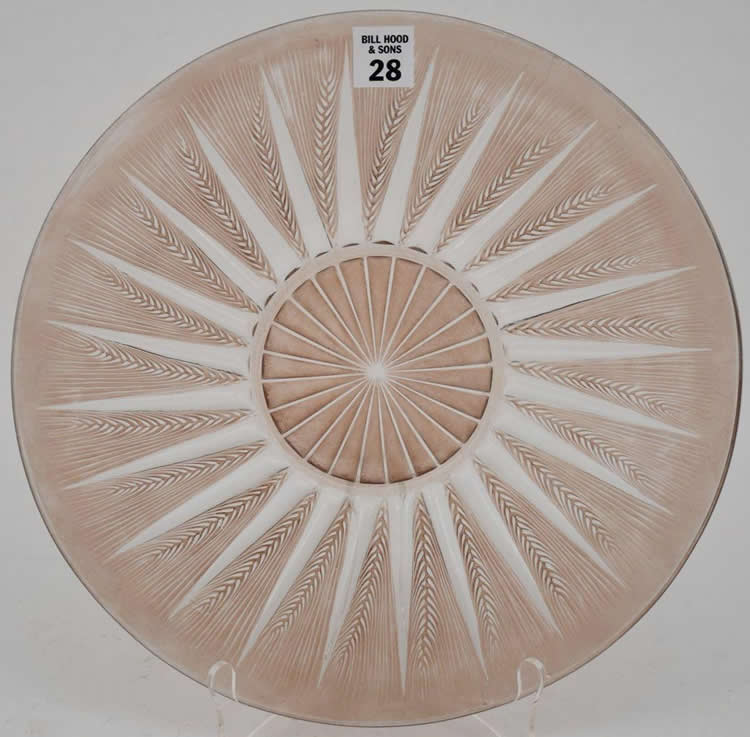 Rene Lalique Epis Plate 