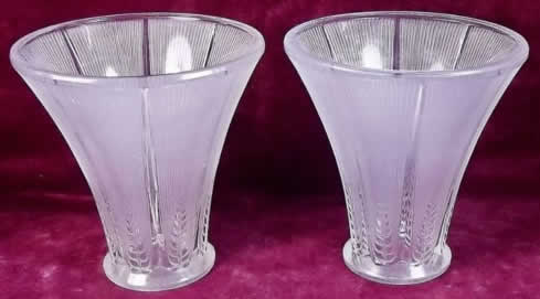 R. Lalique Epis Vase