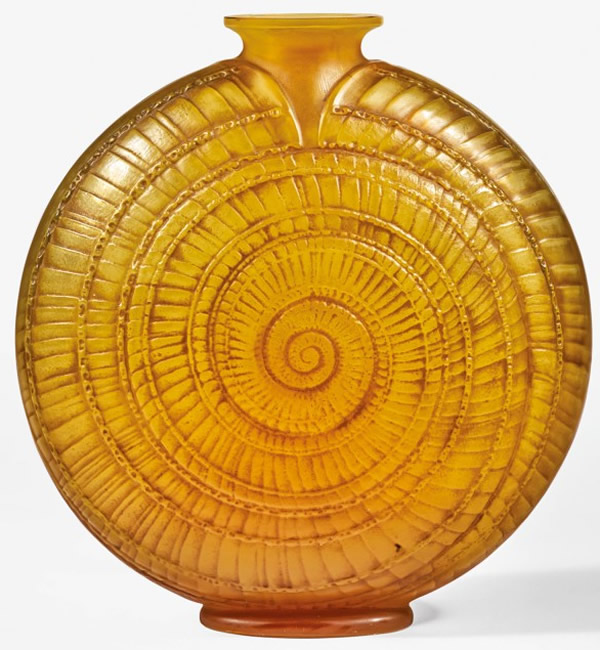 R. Lalique Escargot Vase