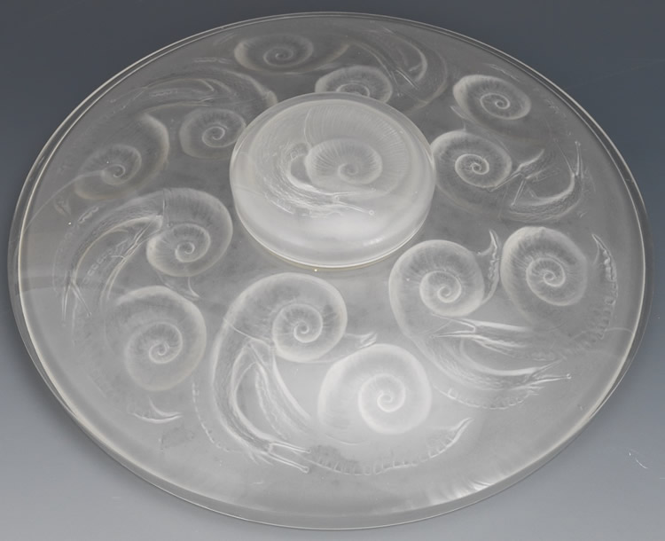 R. Lalique Escargots Inkwell
