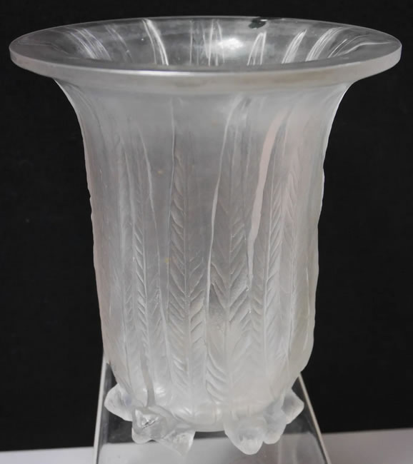 R. Lalique Eucalyptus Vase