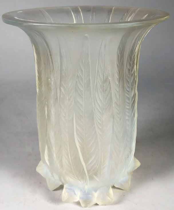 R. Lalique Eucalyptus Vase
