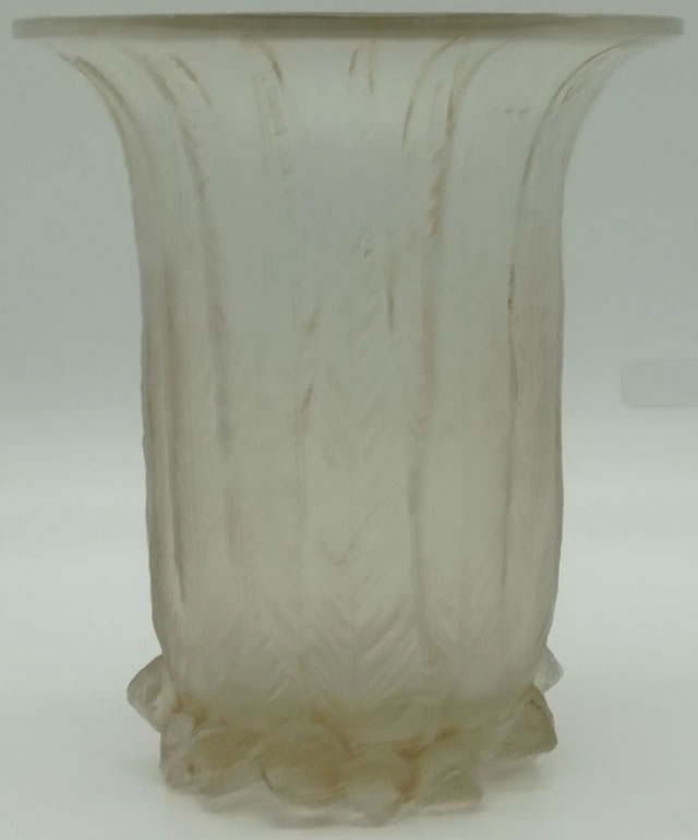 R. Lalique Eucalyptus Vase