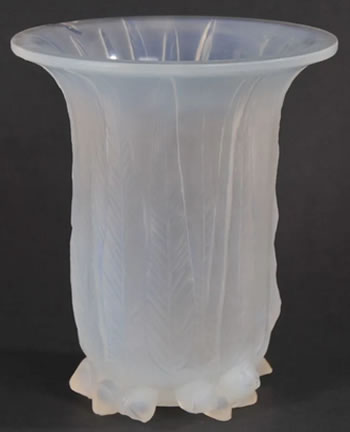 R. Lalique Eucalyptus Vase
