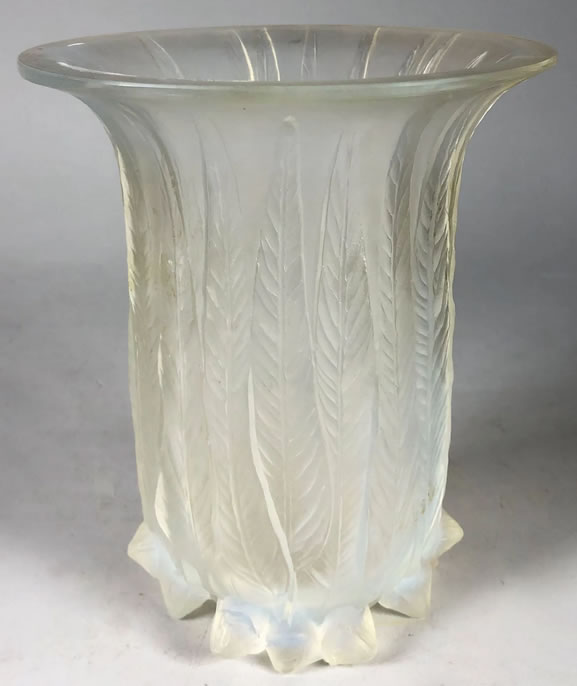 R. Lalique Eucalyptus Vase