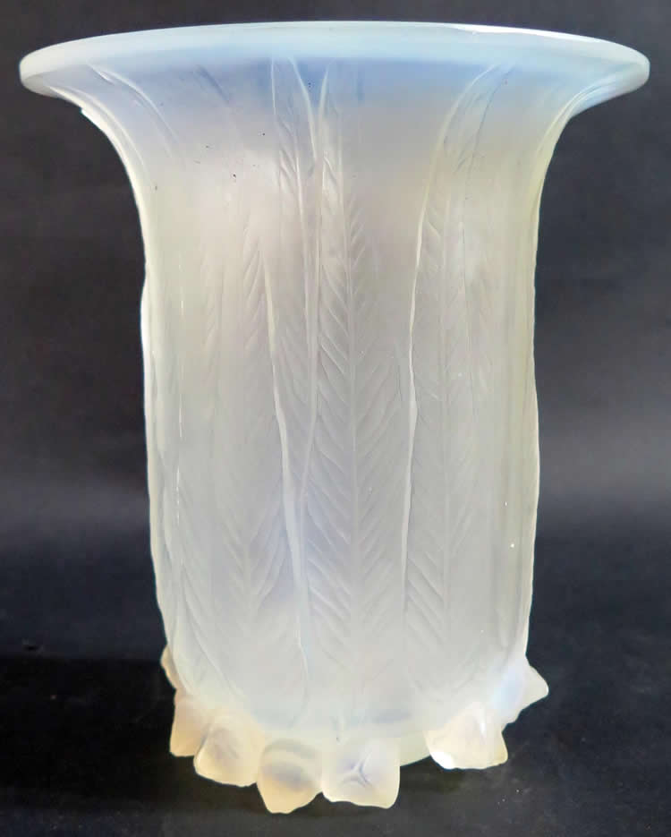 R. Lalique Eucalyptus Vase