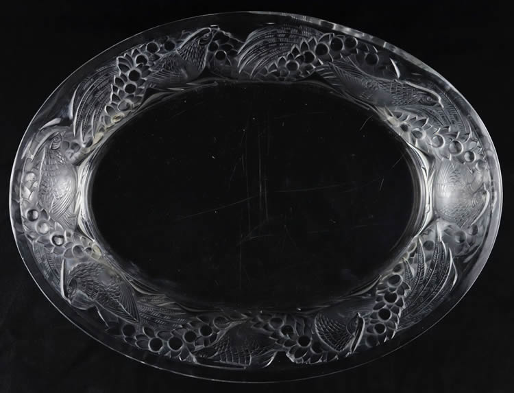 R. Lalique Faisans Jardiniere
