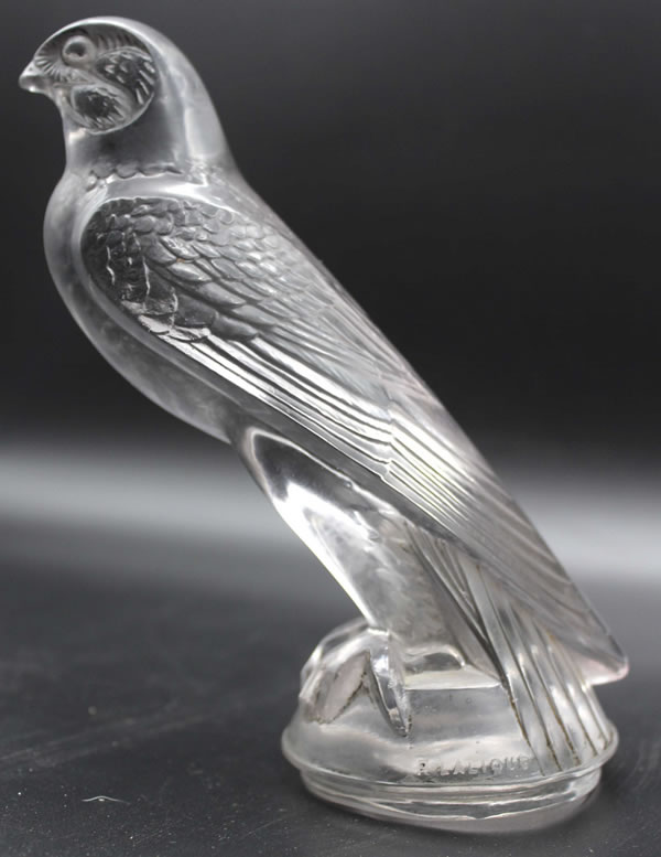R. Lalique Falcon Car Mascot