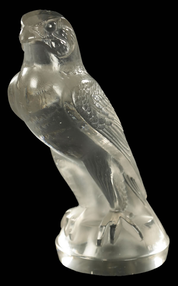 R. Lalique Falcon Car Mascot