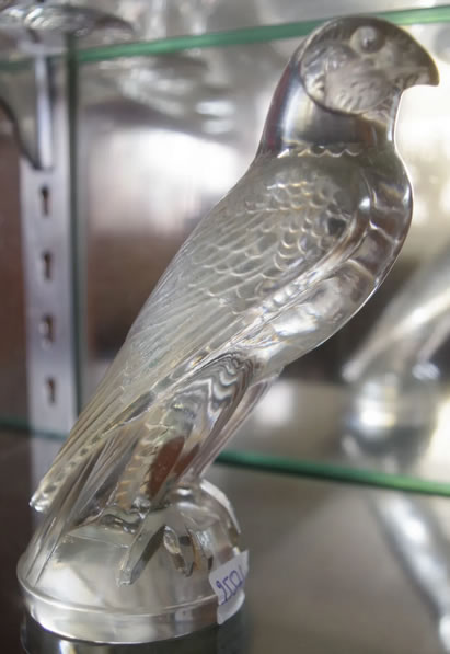 R. Lalique Falcon Car Mascot