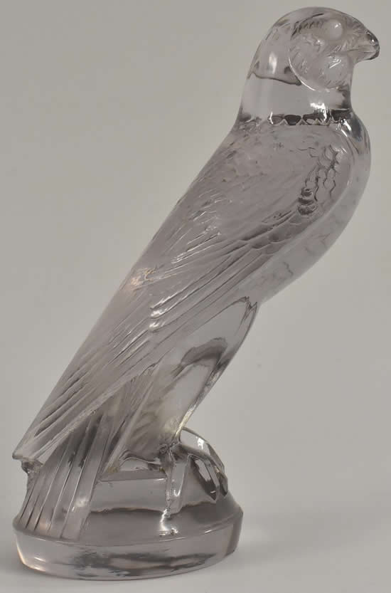 R. Lalique Falcon Car Mascot