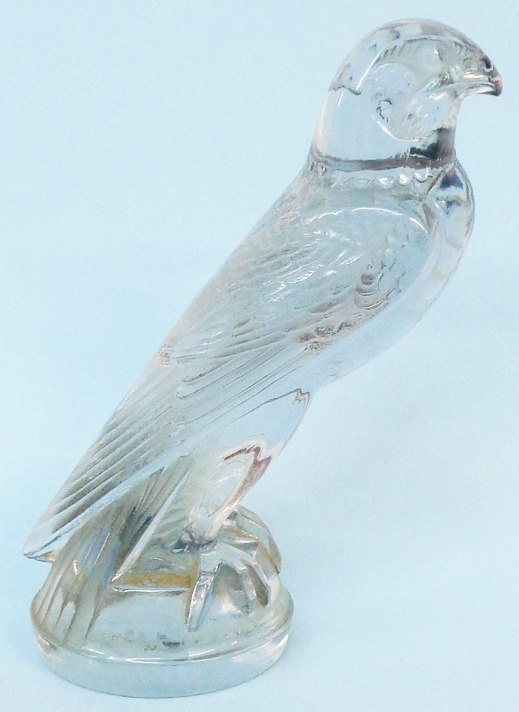 R. Lalique Faucon Hood Ornament